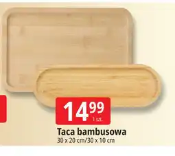 E.Leclerc Taca bambusowa 30 x 10 cm oferta