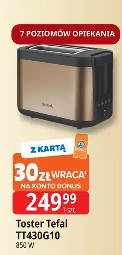 E.Leclerc Toster tt430g10 Tefal oferta