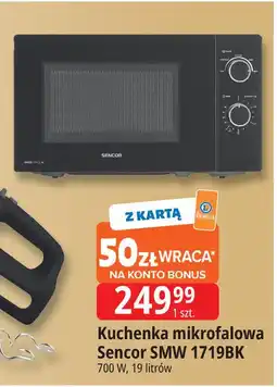 E.Leclerc Kuchenka mikrofalowa smw 1719bk Sencor oferta