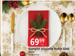 E.Leclerc Komplet sztućców noble gold Altom oferta