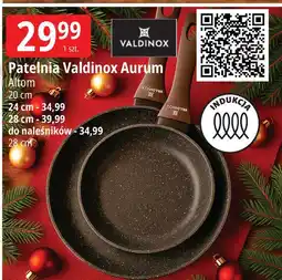 E.Leclerc Patelnia do naleśników 28 cm aurum Valdinox oferta