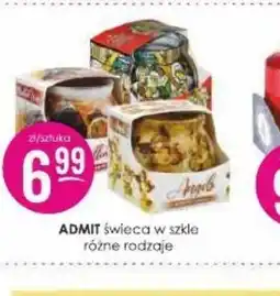 Jaśmin ADMIT świeca w szkle oferta