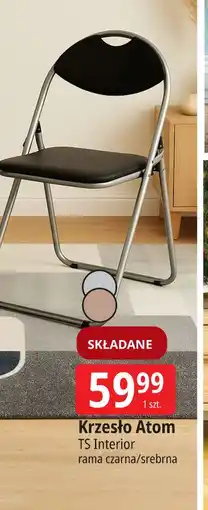 E.Leclerc Krzesło składane atom Ts Interior oferta
