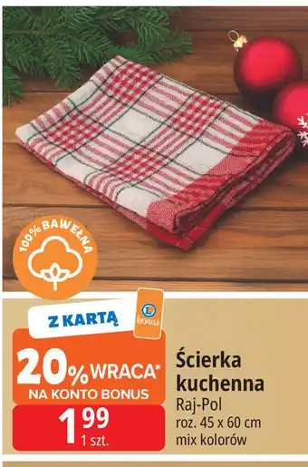 E.Leclerc Ścierka kuchenna 45 x 60 cm Raj-Pol oferta
