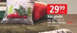 E.Leclerc Koc gładki 200 x 220 cm oferta