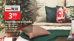 E.Leclerc Poszewka na poduszke 70 x 80 cm oferta