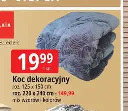 E.Leclerc Koc 220 x 240 cm Tissaia oferta