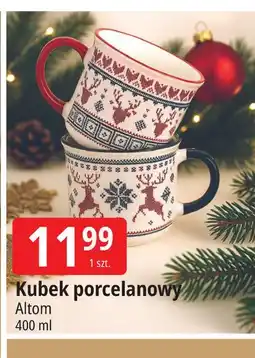 E.Leclerc Kubek porcelanowy stożek 400 ml Altom oferta