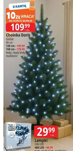 E.Leclerc Lampki 480 led oferta