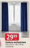 E.Leclerc Zasłona welwetowa 140 x 270 cm oferta