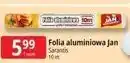 E.Leclerc Folia aluminiowa 10 m Jan Niezbędny oferta
