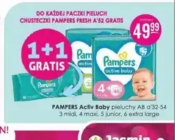 Jaśmin PAMPERS Activ Baby pieluchy oferta