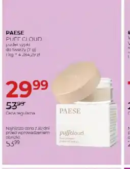 Jawa Drogerie PAESE PUFF CLOUD oferta