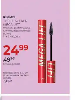 Jawa Drogerie RIMMEL THRILL SEEKER MEGA LIFT oferta