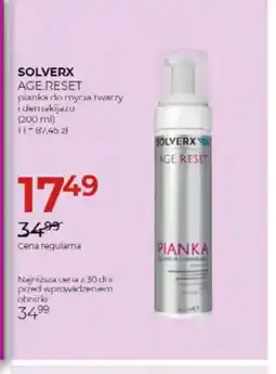 Jawa Drogerie SOLVERX AGE RESET oferta