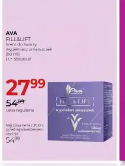 Jawa Drogerie AVA FILL&LIFT oferta