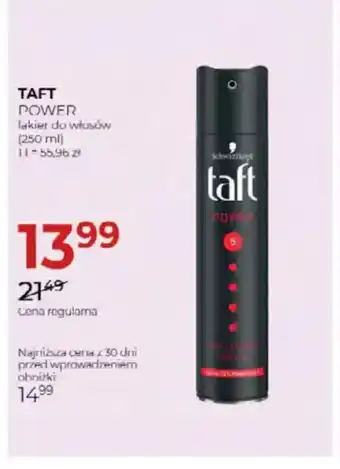Jawa Drogerie TAFT POWER oferta