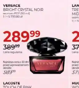 Jawa Drogerie VERSACE BRIGHT CRYSTAL NOIR oferta