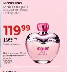 Jawa Drogerie MOSCHINO PINK BOUQUET oferta