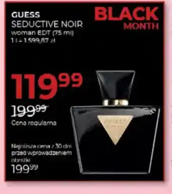 Jawa Drogerie GUESS SEDUCTIVE NOIR oferta