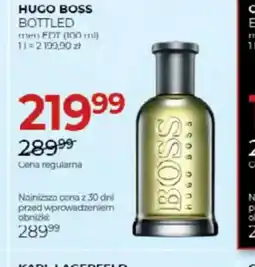 Jawa Drogerie HUGO BOSS BOTTLED oferta