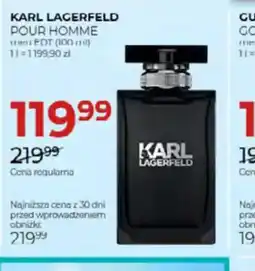 Jawa Drogerie KARL LAGERFELD POUR HOMME oferta