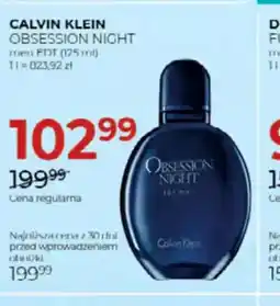 Jawa Drogerie CALVIN KLEIN OBSESSION NIGHT oferta