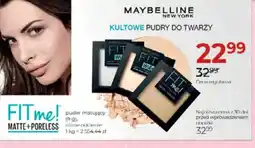 Jawa Drogerie Puder do twarzy FIT me! MATTE+PORELESS oferta