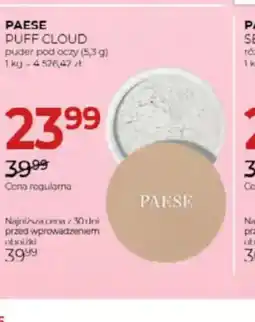 Jawa Drogerie PAESE PUFF CLOUD oferta