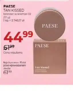Jawa Drogerie PAESE TAN KISSED oferta