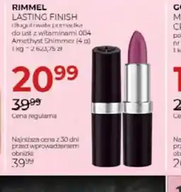 Jawa Drogerie RIMMEL LASTING FINISH oferta