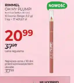 Jawa Drogerie RIMMEL OH MY PLUMP! oferta