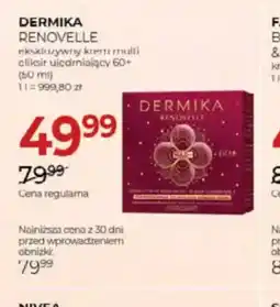 Jawa Drogerie DERMIKA RENOVElle oferta