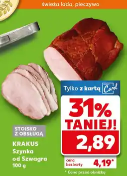 Kaufland Szynka Krakus oferta
