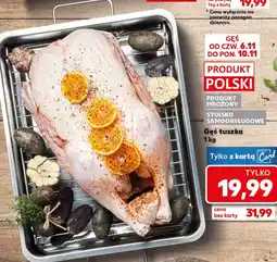 Kaufland Gęś tuszka Polski oferta