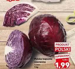 Kaufland Kapusta czerwona Polski oferta