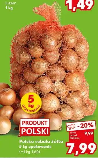 Kaufland Cebula Polski oferta