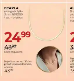 Jawa Drogerie ECARLA naszyjnik żyłka oferta