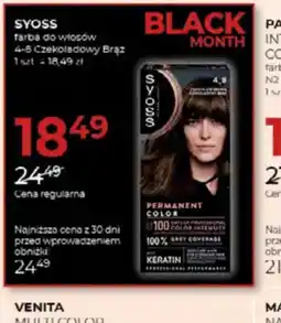 Jawa Drogerie Farba do włosów SYOSS oferta