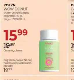 Jawa Drogerie YOLYN WOW DONUT oferta