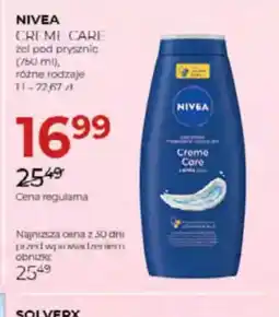 Jawa Drogerie NIVEA CREME CARE oferta