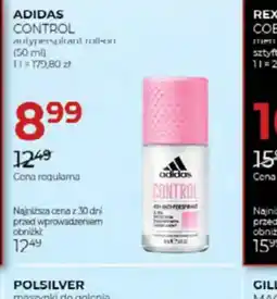 Jawa Drogerie ADIDAS CONTROL oferta