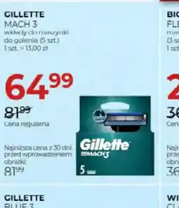Jawa Drogerie GILLETTE MACH 3 oferta