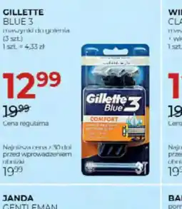 Jawa Drogerie GILLETTE BLUE 3 oferta
