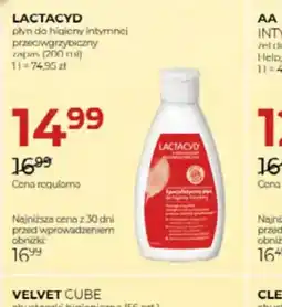 Jawa Drogerie LACTACYD oferta