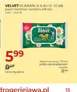 Jawa Drogerie VELVET oferta