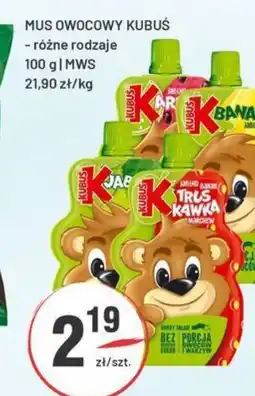 Sedal Mus owocowy Kubuś oferta