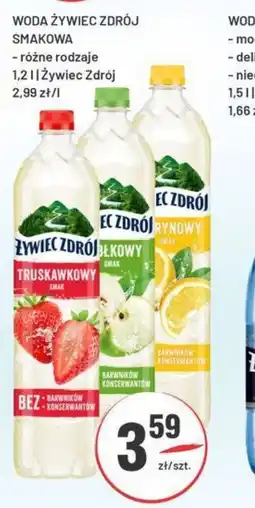Sedal Woda Zywiec Zdrój Smakowa oferta