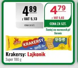 Eurocash Krakersy Lajkonik oferta