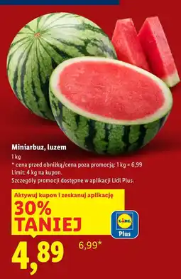 Lidl Miniarbuz, luzem Lidl oferta